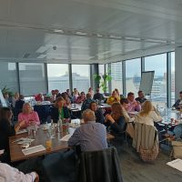 Group of people attending the Resolving Sexual Safety Allegations Involving Practitioners masterclass.