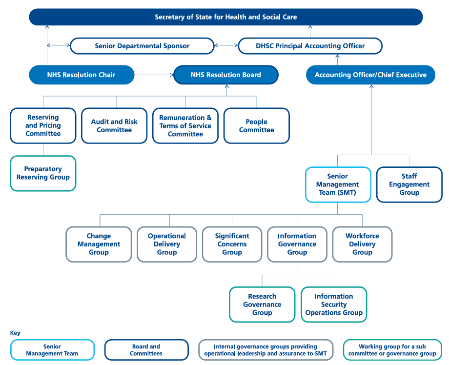 NHS Resolution Governance structure 2026