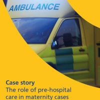 Read more: The role of pre-hospital care in maternity cases