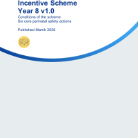 Read more: Maternity (Perinatal) Incentive Scheme Year 8: Core Standards