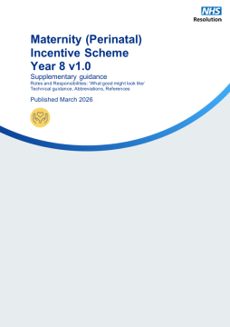 Link to Maternity (Perinatal) Incentive Scheme Year 8: Supplementary guidance resource